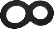 Outanaya House Number Elegant Black Address Numerals for Outdoor Use Distinctive Design for and Apartments Easy to Install Mailbox Numbers