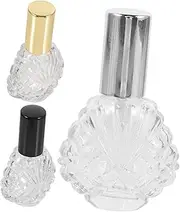 Healeved 3Pcs Refillable Perfume Spray Bottles Portable Atomizer with Nozzles for Travel Cosmetic Water Fragrance Storage Lightweight and Compact