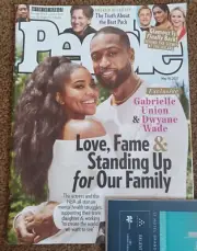 People Magazine May 10, 2021 GABRIELLE UNION & DWYANE WADE OSCARS NBA LOVE FAME