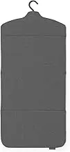 Brabantia - Foldable Steam Board - for High Pressure Clothes Steaming - Solid Heat Resistant Surface - Versatile Hanging Hook - Easier Steaming with Handheld Steamers - 40 x 85 cm - Pepper Black