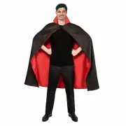 Adult Vampire Collared Cape Halloween Mens Womens Unisex Dress Up AU