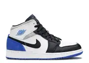 Air Jordan 1 Mid SE GS 'Royal Black Toe' BQ6931-102