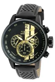 Men's 19289 S1 Rally Analog Display Japanese Quartz Black Watch