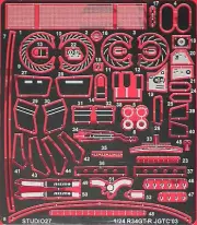 STUDIO27 1/24 XANAVI NISMO GT-R R34 JGTC 2003 DETAIL UP PHOTO ETCH for TAMIYA
