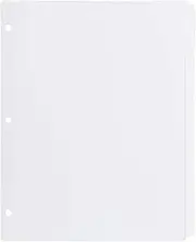 Amazon Basics 5-Tab Paper Binder Dividers, 12 sets