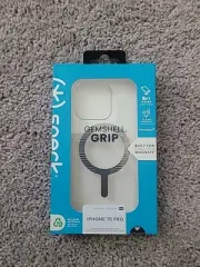 NEW Speck Gemshell Grip MagSafe Case Apple iPhone 15 Pro . Clear