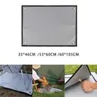 Fire Pit Mat Fireproof Blanket Foldable Portable Protective Flame Retardant