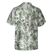 Aesthetic Watercolor Pine Tree Christmas Hawaiian Shir