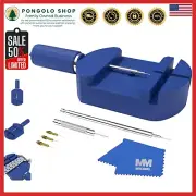 All-in-One Watch Band Link Pin Remover with Spring Pusher & Steel Punch Tools