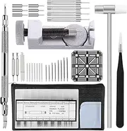 [PIONEERS] Watch Strap Link Removal Repair Tool,Watch Band Bracelet Pin Remover Adjustment Kit,Spring Bar Tool with Extra pins