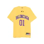 [Balenciaga] Balenciaga Basketball Jersey T-shirt S YELLOW