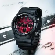 Casio G-Shock AWR-M100SAR-1A Solar Powered Black x Red Street Fashions Watch