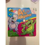 A IS FOR ALLIGATOR。無CD。英文童書 繪本