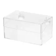 Clear Acrylic Display Case for 1:32, Display Box Dustproof Organizer Showcase