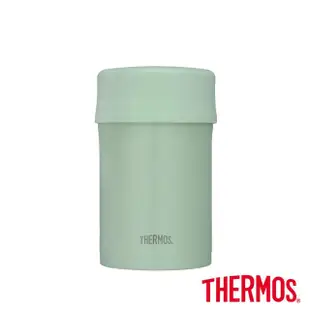 【THERMOS膳魔師】超值2入_不鏽鋼輕量彈蓋真空保溫杯400ml+燜燒罐500ml(JNI-403+JBN-501)(保溫瓶)