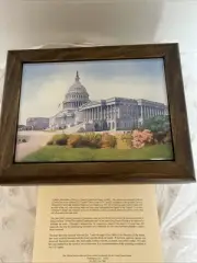 US Senate Desk Box Capitol Azaleas New In Box