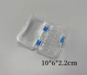 Denture Storage Box Plastic Display Tooth Boxes Film Membrane Case with slots