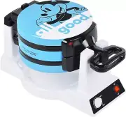 Disney Mickey & Minnie Double Flip Waffle Maker by Select Brands - Disney Waffle