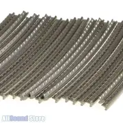 Pre-Cut MEDIUM STANDARD Guitar Fret Wire 24 pcs Nickel-Silver -Made in Japan