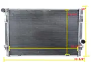 For VW GOLF GTI MK7 Seat Leon Audi A3 S3 1.8L 2.0L TSI Manual Aluminum Radiator (for: Audi)