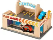 Melissa & Doug Service Station Parking Garage