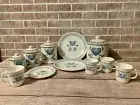 Blue Hearts Dinnerware Kitchenware | Corelle | Jay Products | 1980's