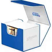 Ultimate Guard Synergy Sidewinder 100+ Blue/White Deck Box