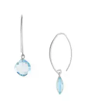 Bloomingdale's Fine Collection Cushion Threader Drop Earrings