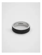 [Unison] Textured Ring in Silver
