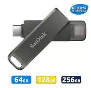 Sandisk iXpand Luxe Flash Drive for iPhone & iPad - Lightning & USB-C Connectors