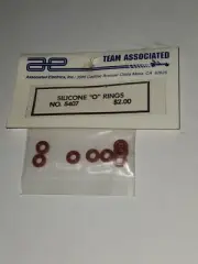 Vintage Team Associated RC10 Silicone O-rings NO. 5407 8 count