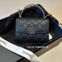 在飛比找蝦皮購物優惠-CHANEL 香奈兒 23P 手把小Kelly 中號 🖤