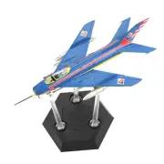 20.3cm Diecast Alloy 1/72 East German Air Force MIG-19 Fighter Model Decor Model