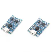 2PCS TP4056 5V 1A USB 18650 Lithium Battery Charger Board Protection ModuleS^YI