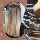 CLEARANCE Tape In Skin Weft Real Remy Human Hair Extensions Straight 20"22"24"