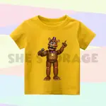 FREDDY FAZBEAR 的五晚在 FREDDY'S SIMULATOR 兒童 T 恤 FNAF