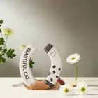 2SET Cartoon Toilet Seat Cushion with Handle Toilet Pad Closestool Mat Bathroom