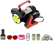 12V/24V 260W Car Engine Oil Pump Electric Diesel Fluid Sump Extractor Scavenge Fuel Transfer Suction Boat Motorbike Car Oil Pump(12V)