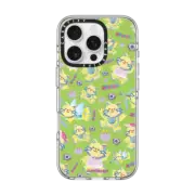 iPhone 16 Pro Clear Case MagSafe Compatible SLOWCOASTER Dancing-Lunzy pattern Phone Case