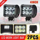 2pcs LED Work Light Bar Flood Spot Lights Driving Lamp Offroad Car Truck SUV 12V