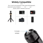Tripod Gimbal Base Bracket for Pocket 3 Aluminum Alloy Gimbal Stabilizer Holder