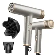 Professional Hair Dryer with Diffuser Fast Drying 200 Million Ionic Blow Drye...
