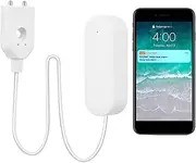 WiFi Water Leakage Detector Smart Water Sensor APP Control Flood Monitoring Water Level Alarm System for Kitchen Bathroom Laundry Room Wine Cellar Warehouse-GTRH