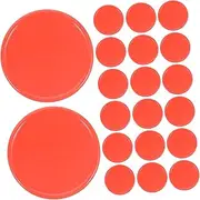 Abaodam Mini Poker Chips 100pcs Plastic Game Markers for Boys and Girls Counting Chips Smooth Surface for Classroom Family Games