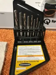 BRAND NEW warrior 10 Piece screw extractor set