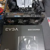 在飛比找Yahoo!奇摩拍賣優惠-EVGA RTX 3070Ti顯卡-2022購入功能正常