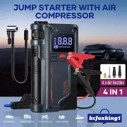 4IN1 Car Jump Starter Pack Portable Tyre Inflator Handheld Battery Charger 12V