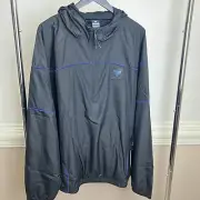 NEW Under Armour Project Rock Anorak Jacket Men's 2XL Black Windbreaker $160.