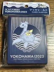 Pokemon Yokohama 2023 Lapras & Pikachu Card Sleeves NEW SEALED - US Seller