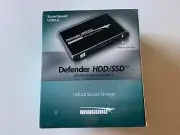NEW Kanguru Defender 256GB AES Hardware Encrypted SSD KDH3B-256SSD USB3.0 SEALED